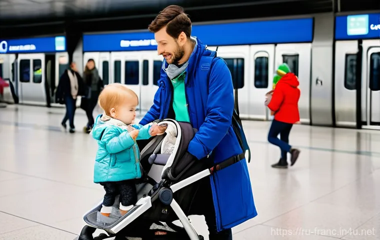 파리 지하철 이용법 및 요금 - **Prompt:** A vibrant and dynamic composite image of Paris. A confident, adventurous female tourist,...