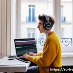 Home 15 프랑스의 음악 산업 및 유명 가수 - **Prompt for Contemporary French Indie/Electronic Pop:**
"A stylish young French musician, gende...